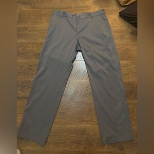 Nike Golf Tour Performance Dri-Fit Mens Gray Pinstripe Pants Size 34x30 NWOT